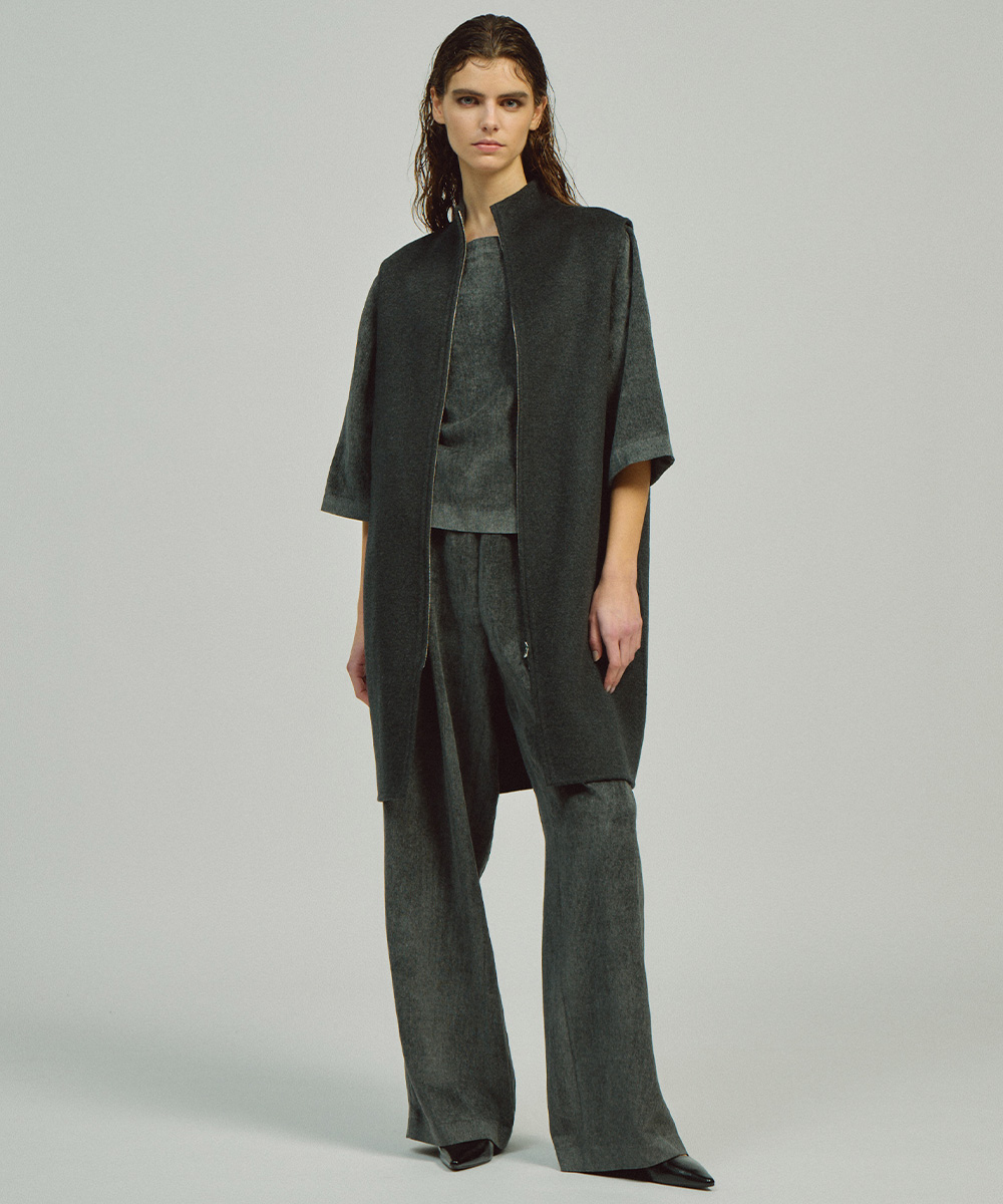 【SHOP ONLY】 OSLOW/ ダブルフェイスリバーベスト