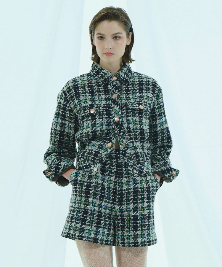 DSC / MIXツイードジャケット(予約)