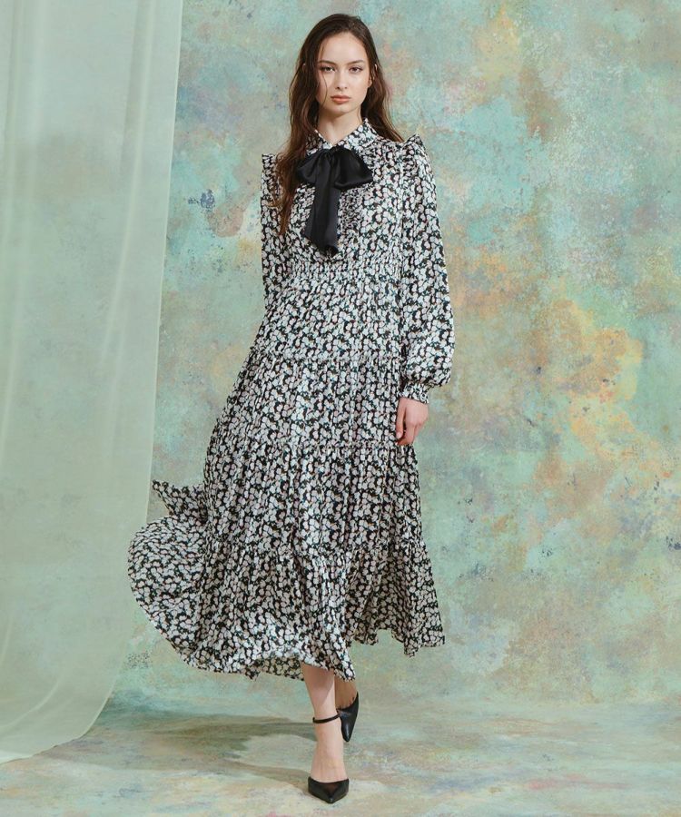 CORCOVADO / サテンボウタイフラワードレス