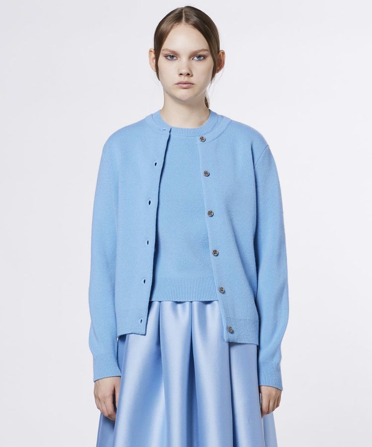 Sov. / ダブルフェイス ウールカシミヤカーディガン(comming soon)