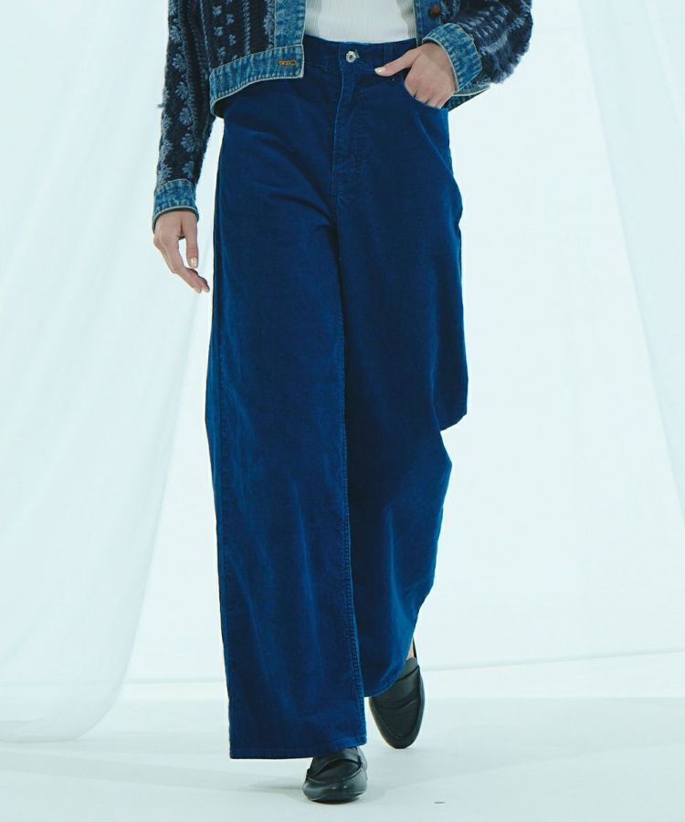 DSC / インディゴ コーデュロイパンツ